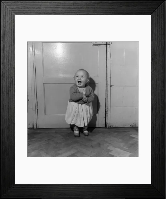 Framed Print : Children playing at a day nursery in Leeds November 1952 C5623-002 Framed Print : Children playing at a day nursery in Leeds November 1952 C5623-002