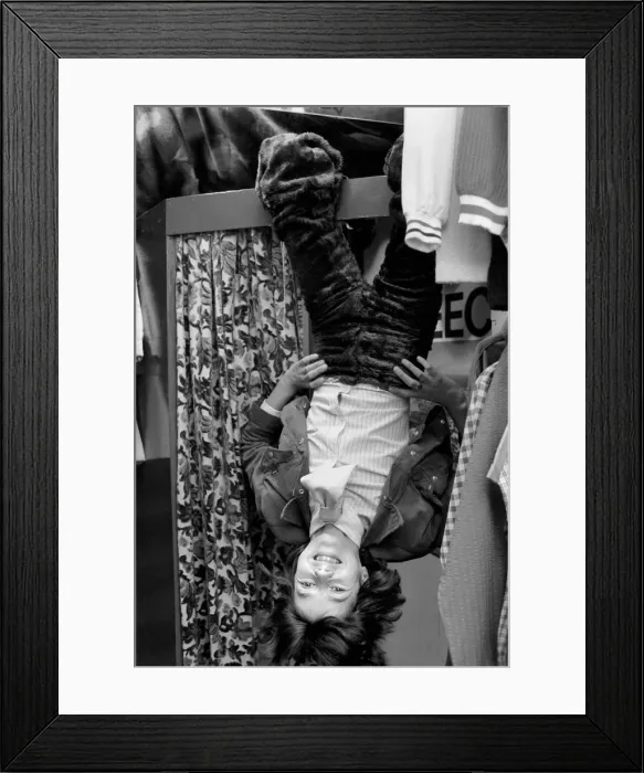 Framed Print : 16-year old actor Martin Skinner who will play a 12-year old