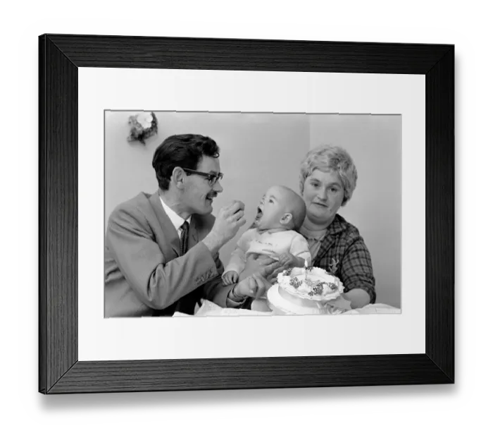 Framed Print : Families: Children: Babies. The look of a baby that died'three times Framed Print : Families: Children: Babies. The look of a baby that died'three times
