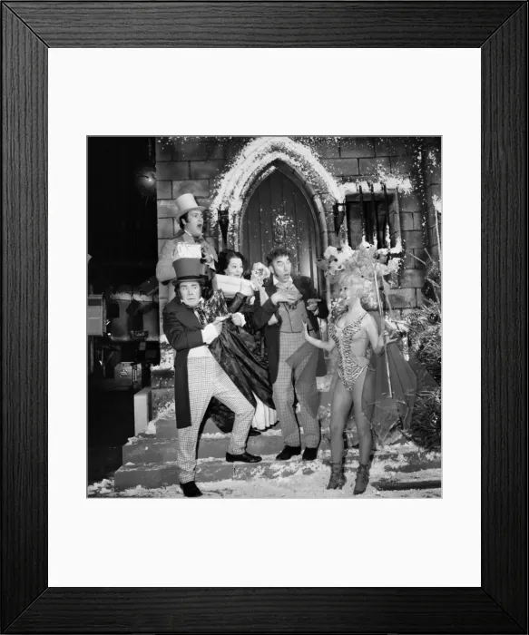 Framed Print : Entertainment Television. Rehearsal of The Christmas show'at Thames T. V Framed Print : Entertainment Television. Rehearsal of The Christmas show'at Thames T. V