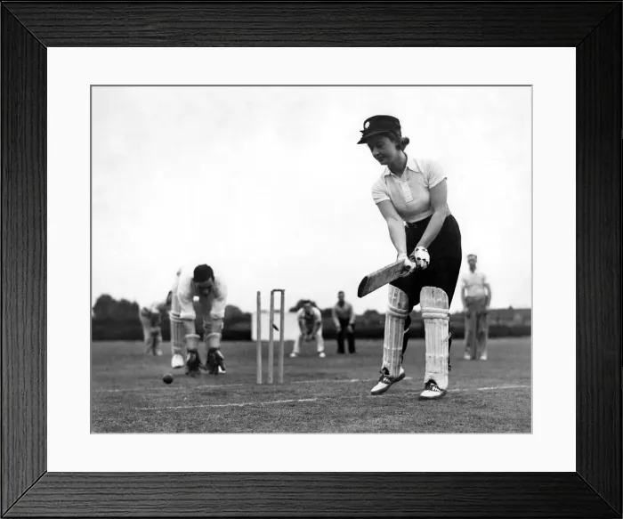 Framed Print : London Fire Service. Well bowled - this W A Fs has been bowled shame isn t it