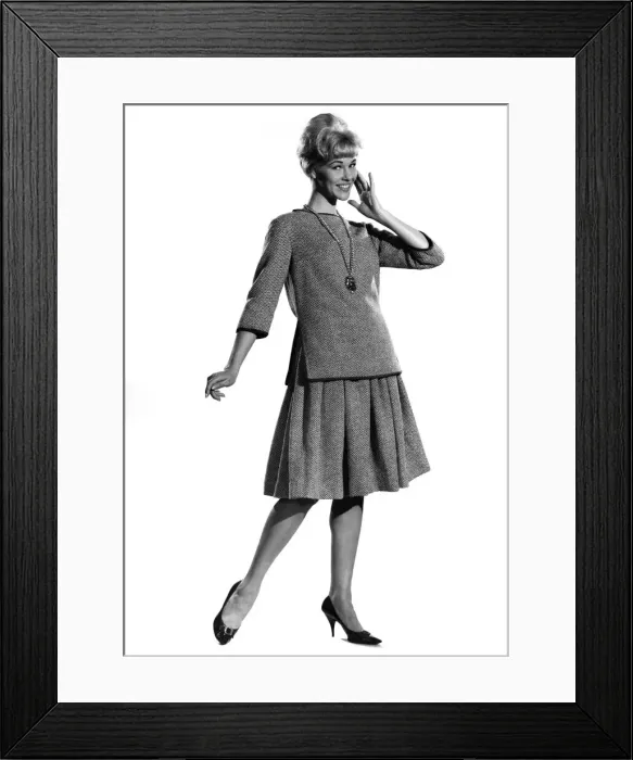 Framed Print : Reveille Fashions. Jo Waring. October 1961 P008807