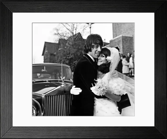 Framed Print : Hit song writer Graham Gouldman who has produced top ten numbers for The Hollies