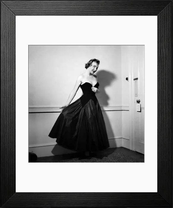 Framed Print : Line Renaud: When France no. 1 popular singer, appears on television in Henry Hall Framed Print : Line Renaud: When France no. 1 popular singer, appears on television in Henry Hall