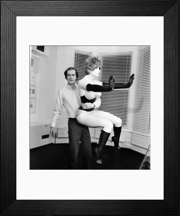 Framed Print : Humour: Pictures of set of Nude'furniture designed