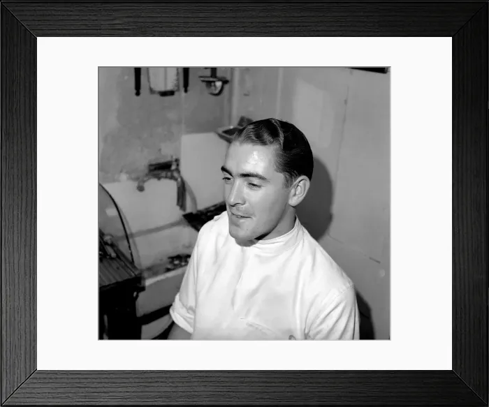 Framed Print : Dental mechanic watch repair. Mr. R. Guy at work in Lab. S. E. I. September 1953 D5549-002 Framed Print : Dental mechanic watch repair. Mr. R. Guy at work in Lab. S. E. I. September 1953 D5549-002