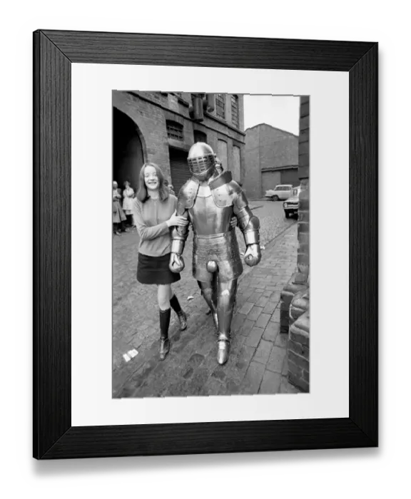 Framed Print : A Birmingham firm, a few months ago, started production on a new line which is now Framed Print : A Birmingham firm, a few months ago, started production on a new line which is now