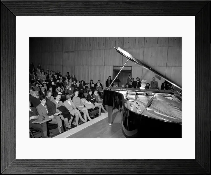 Framed Print : The biggest national event in the world of young pianists for two years