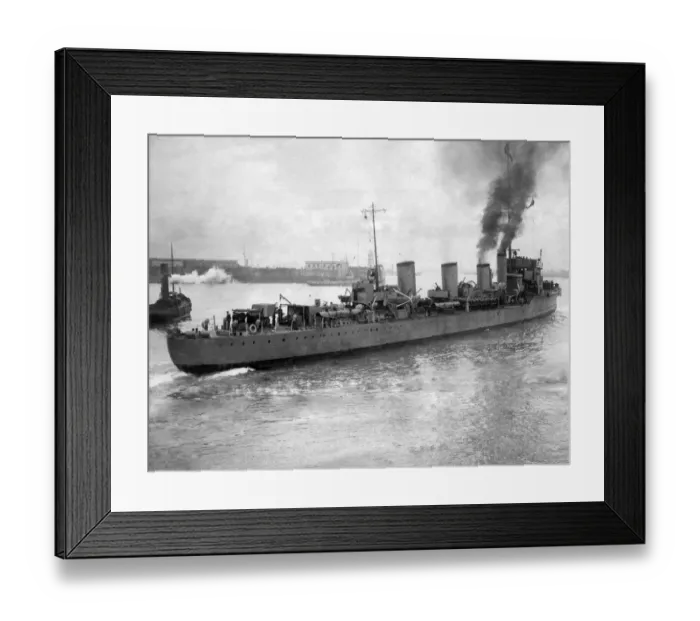 Framed Print : HMS Broke off to France with the King, Prince of Wales and Prince Albert Framed Print : HMS Broke off to France with the King, Prince of Wales and Prince Albert
