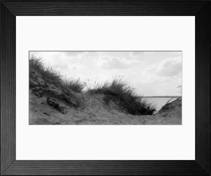 Framed Print : Sandhills at Mudeford in Dorset, August 1928 Alf 175 Framed Print : Sandhills at Mudeford in Dorset, August 1928 Alf 175