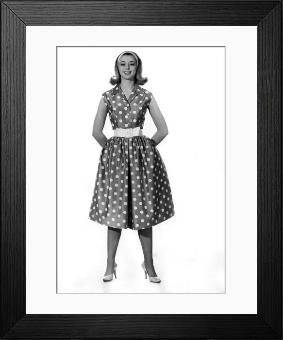 Framed Print : Reveille Fashions: Susie Scott. April 1960 P008975 Framed Print : Reveille Fashions: Susie Scott. April 1960 P008975