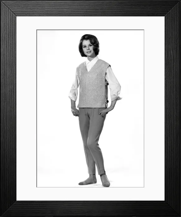 Framed Print : Model Janet Binoth. December 1961 P008818 Framed Print : Model Janet Binoth. December 1961 P008818