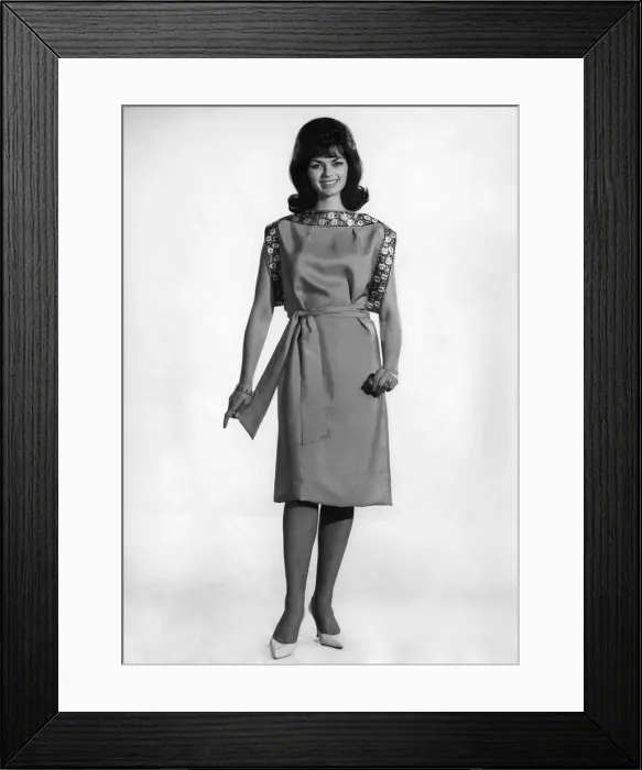 Framed Print : Reveille Fashions. Alice Moyens. July 1961 P008776 Framed Print : Reveille Fashions. Alice Moyens. July 1961 P008776