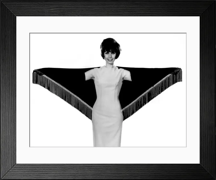 Framed Print : Reveille Fashions. Stella Grove. March 1961 P008763 Framed Print : Reveille Fashions. Stella Grove. March 1961 P008763