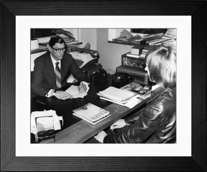 Framed Print : Bob Broeder Circa 1969. P009061 Framed Print : Bob Broeder Circa 1969. P009061