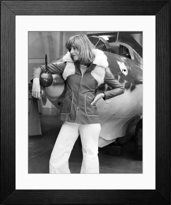 Framed Print : If all girl pilots wore gear like this, there would be havoc in the hangars Framed Print : If all girl pilots wore gear like this, there would be havoc in the hangars