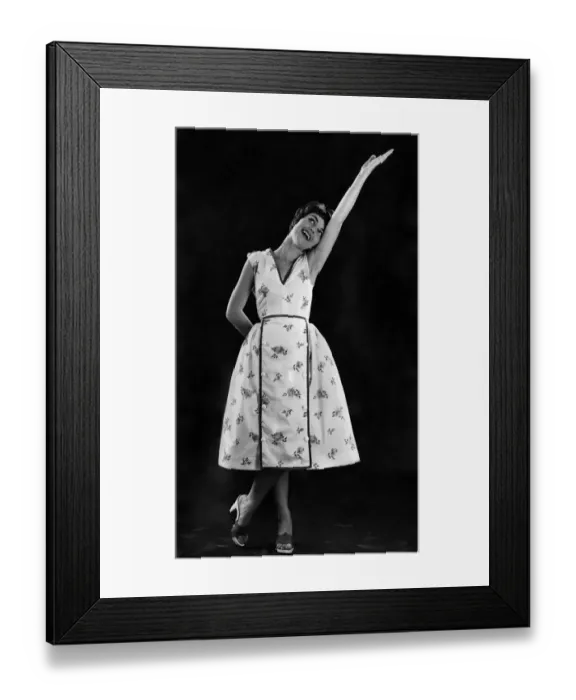 Framed Print : Reveille Fashion. July 1958 P011117 Framed Print : Reveille Fashion. July 1958 P011117
