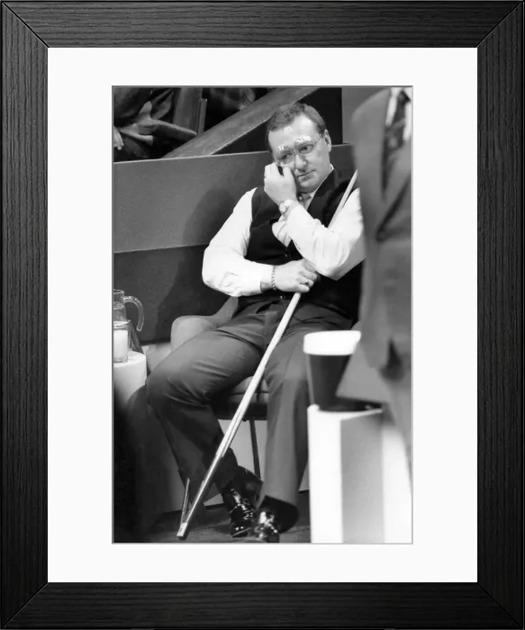 Framed Print : Snooker. Taylor Dennis. April 1986 P011459 Framed Print : Snooker. Taylor Dennis. April 1986 P011459