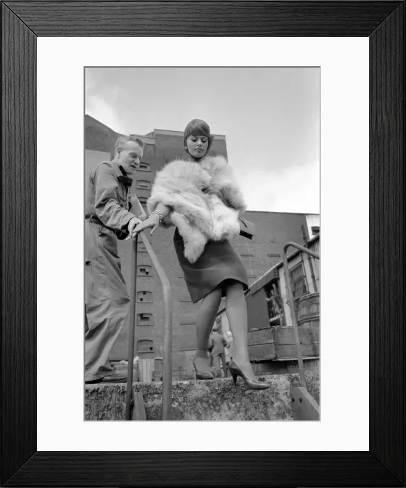 Framed Print : Sophia Loren filming The Millionairess'at London Bridge. June 1960 M4468-014 Framed Print : Sophia Loren filming The Millionairess'at London Bridge. June 1960 M4468-014