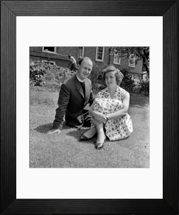 Framed Print : Princess Elizabeth Donata Reuss of Vienna and her husband Reverend Peter Coleman Framed Print : Princess Elizabeth Donata Reuss of Vienna and her husband Reverend Peter Coleman