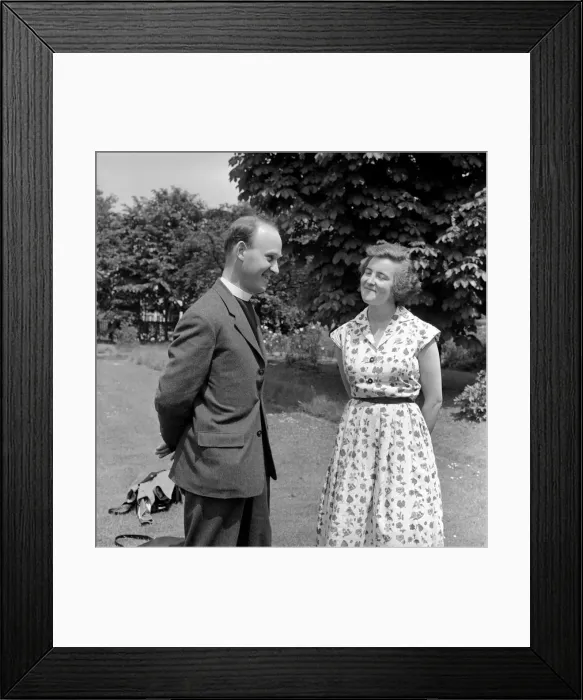 Framed Print : Princess Elizabeth Donata Reuss of Vienna, and husband Rev Peter Coleman Framed Print : Princess Elizabeth Donata Reuss of Vienna, and husband Rev Peter Coleman