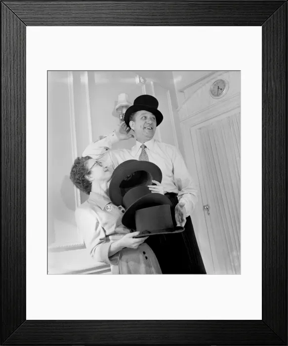 Framed Print : Danish singing star, Carl Brisson, has had the same valet Framed Print : Danish singing star, Carl Brisson, has had the same valet