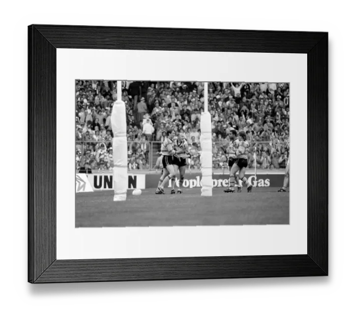 Framed Print : Rugby League Challenge Cup Final at Wembley Stadium. Castleford 15 v Hull Kingston Rovers