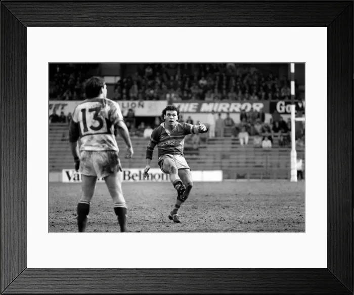 Framed Print : Hull Kingston Rovers v Leeds. March 1986 PR-11-038