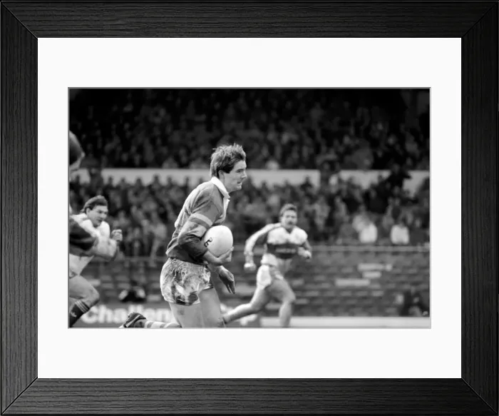 Framed Print : Hull Kingston Rovers v Leeds. March 1986 PR-11-033 Framed Print : Hull Kingston Rovers v Leeds. March 1986 PR-11-033