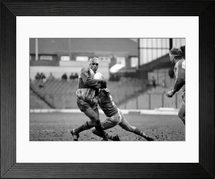 Framed Print : Hull Kingston Rovers v Leeds. March 1986 PR-11-047 Framed Print : Hull Kingston Rovers v Leeds. March 1986 PR-11-047