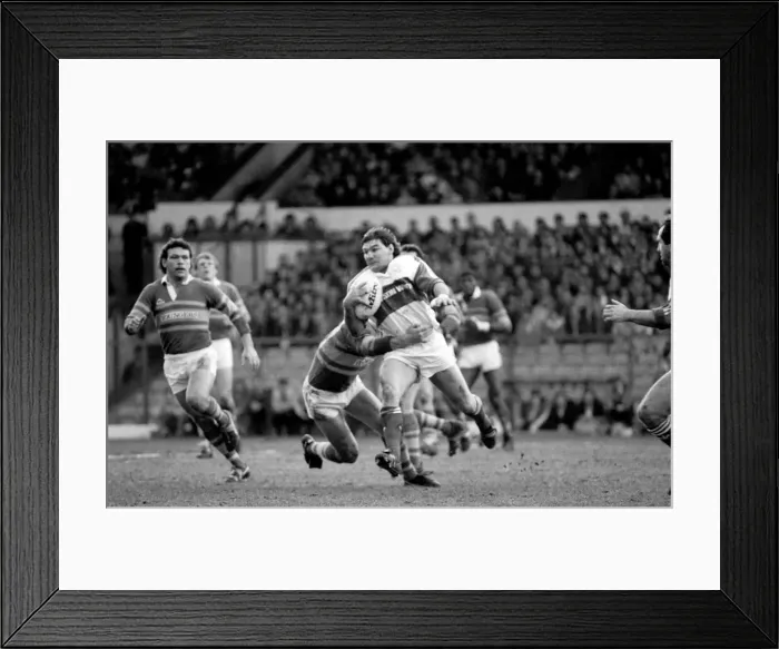 Framed Print : Hull Kingston Rovers v Leeds. March 1986 PR-11-007 Framed Print : Hull Kingston Rovers v Leeds. March 1986 PR-11-007