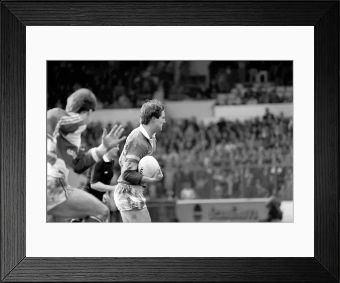 Framed Print : Hull Kingston Rovers v Leeds. March 1986 PR-11-035 Framed Print : Hull Kingston Rovers v Leeds. March 1986 PR-11-035