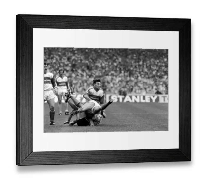 Framed Print : Rugby League Challenge Cup Final at Wembley Stadium. Castleford 15 v Hull Kingston Rovers