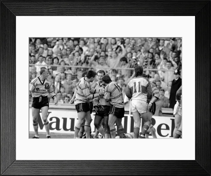 Framed Print : Rugby League Challenge Cup Final at Wembley Stadium. Castleford 15 v Hull Kingston Rovers