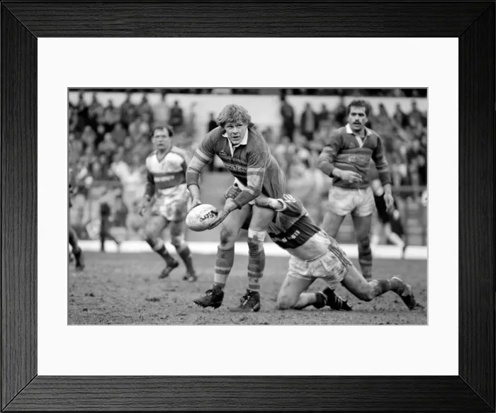 Framed Print : Hull Kingston Rovers v Leeds. March 1986 PR-11-051 Framed Print : Hull Kingston Rovers v Leeds. March 1986 PR-11-051