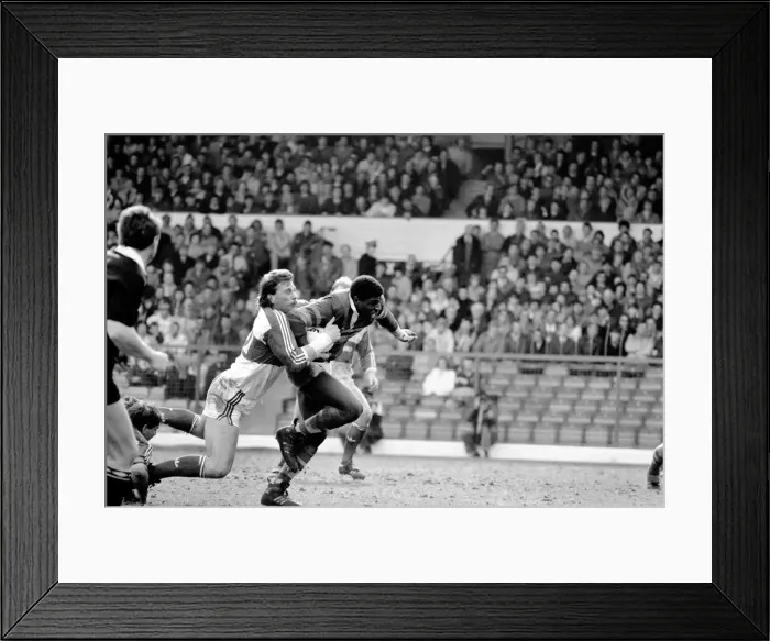 Framed Print : Hull Kingston Rovers v Leeds. March 1986 PR-11-027 Framed Print : Hull Kingston Rovers v Leeds. March 1986 PR-11-027