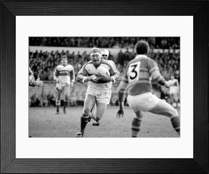 Framed Print : Hull Kingston Rovers v Leeds. March 1986 PR-11-004