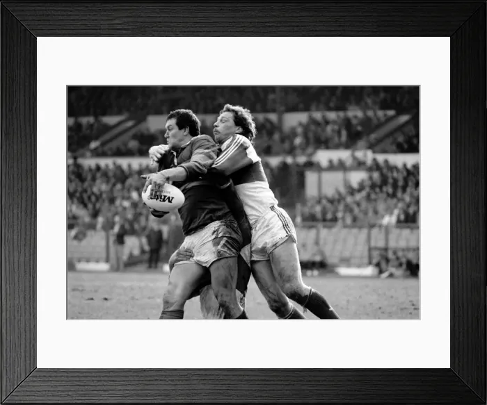 Framed Print : Hull Kingston Rovers v Leeds. March 1986 PR-11-025 Framed Print : Hull Kingston Rovers v Leeds. March 1986 PR-11-025