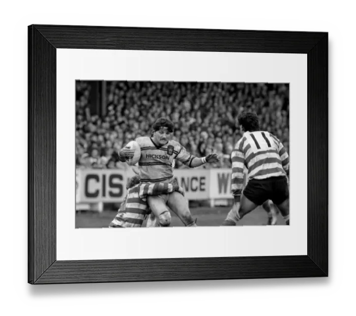Framed Print : Silk Cut Challenge Cup Semi-final at Wigan. Castleford beat Oldham 18-17