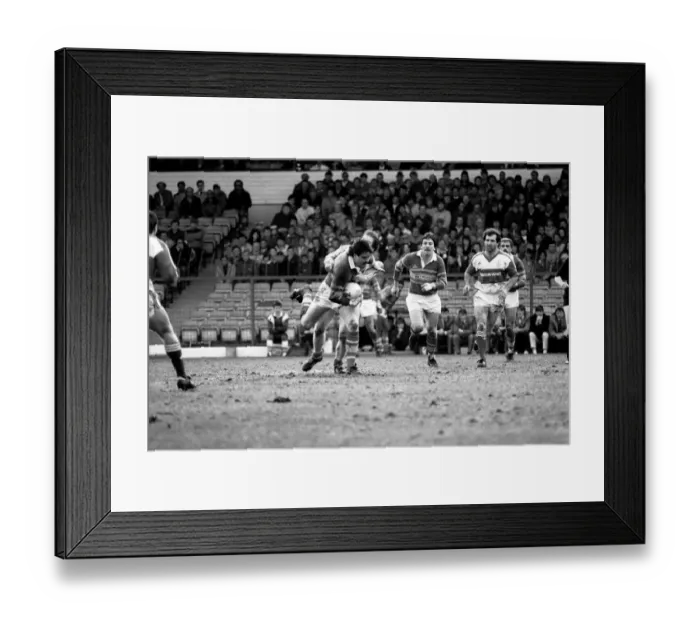 Framed Print : Hull Kingston Rovers v Leeds. March 1986 PR-11-032