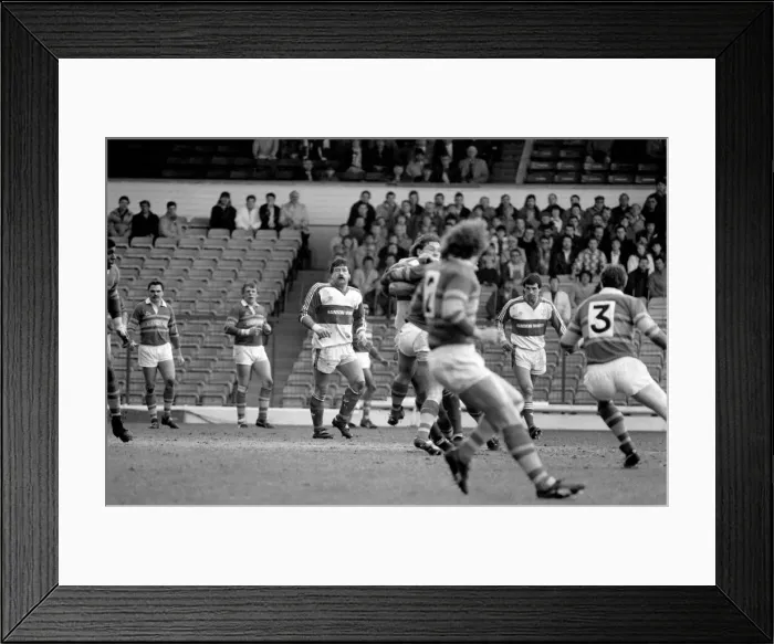 Framed Print : Hull Kingston Rovers v Leeds. March 1986 PR-11-008 Framed Print : Hull Kingston Rovers v Leeds. March 1986 PR-11-008