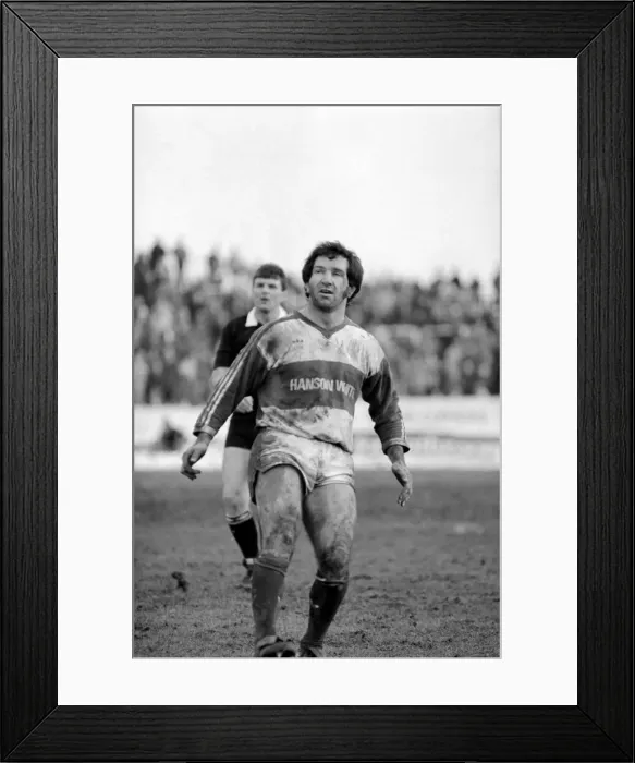 Framed Print : Hull Kingston Rovers v Hull. February 1986. PR-07-044 Framed Print : Hull Kingston Rovers v Hull. February 1986. PR-07-044