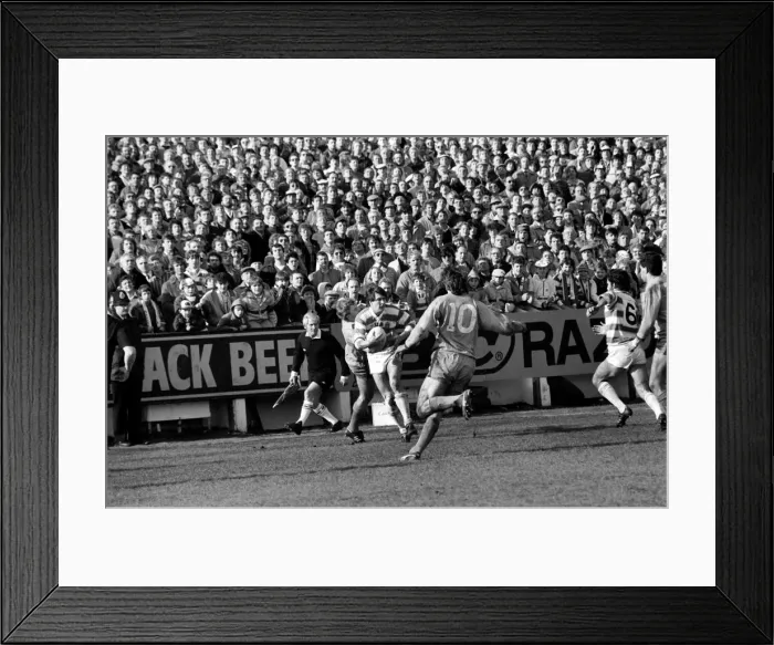 Framed Print : 1986 Rugby League Challenge Cup Second Round match. at Central Park, Manchester Framed Print : 1986 Rugby League Challenge Cup Second Round match. at Central Park, Manchester
