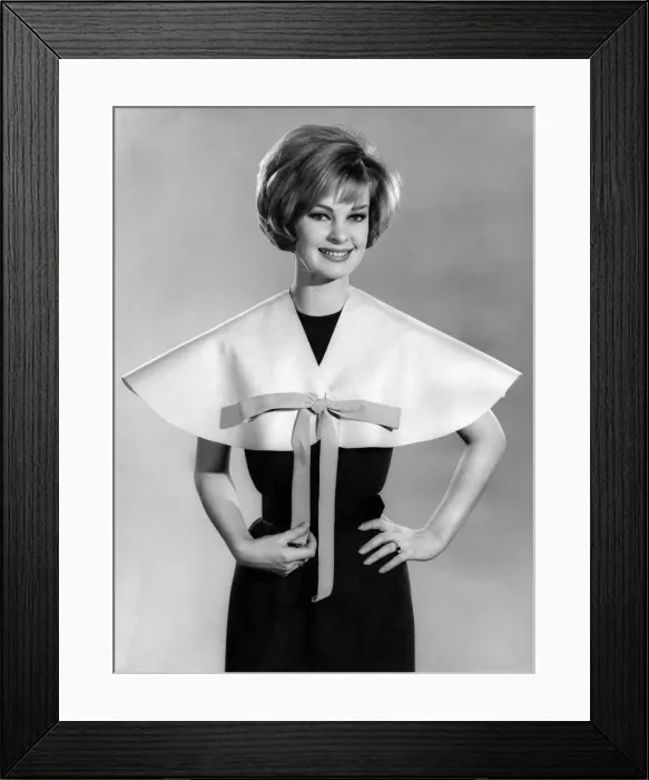 Framed Print : Reveille Fashions. Dawn Chapman. January 1962 P008928 Framed Print : Reveille Fashions. Dawn Chapman. January 1962 P008928