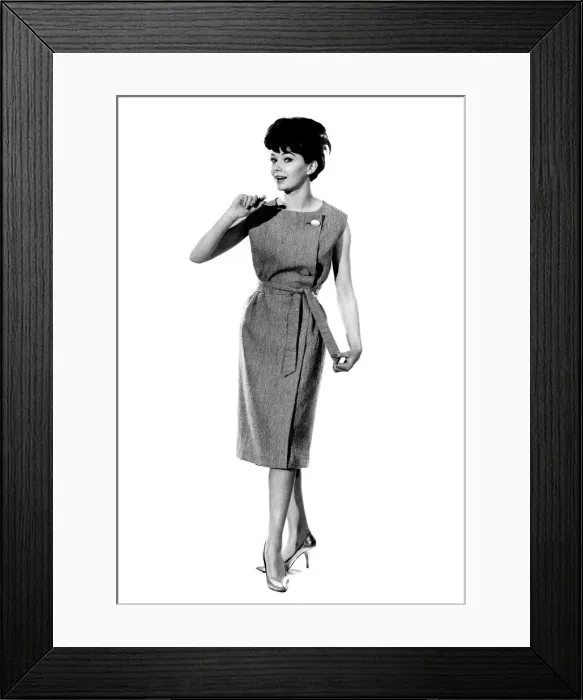 Framed Print : Reveille Fashions: Meriel Weston. March 1961 P008836 Framed Print : Reveille Fashions: Meriel Weston. March 1961 P008836