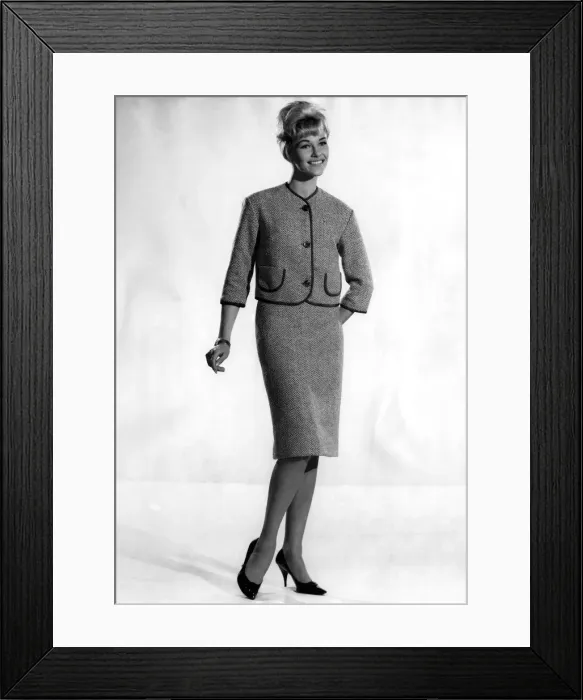 Framed Print : Reveille fashions 1961. Jo Waring. October 1961 P008796 Framed Print : Reveille fashions 1961. Jo Waring. October 1961 P008796