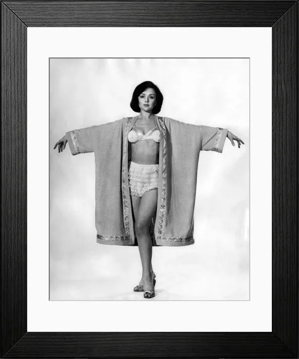Framed Print : Reveille fashions: Pauline Shepherd. January 1961 P008793 Framed Print : Reveille fashions: Pauline Shepherd. January 1961 P008793