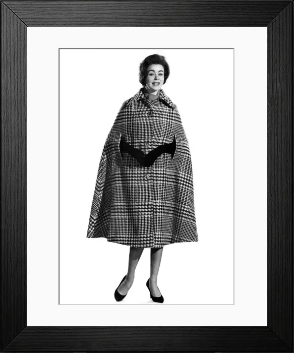Framed Print : Reveille Fashions. Jackey Jackson. December 1960 P009017 Framed Print : Reveille Fashions. Jackey Jackson. December 1960 P009017