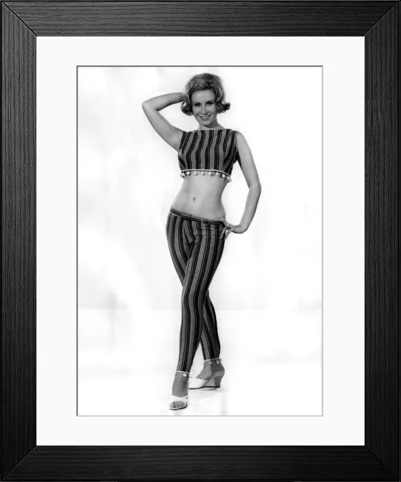 Framed Print : Reveille fashions 1961: Rita Rayee. October 1961 P008794 Framed Print : Reveille fashions 1961: Rita Rayee. October 1961 P008794