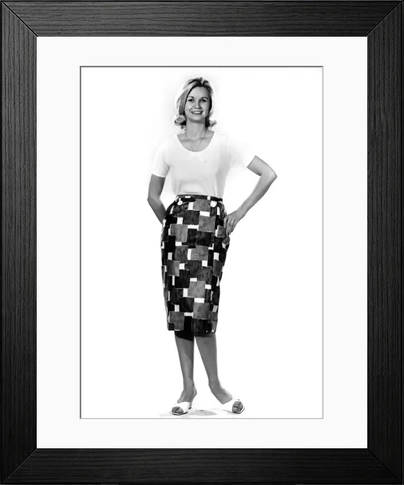 Framed Print : Reveille Fashions. Wendy Tripp. July 1961 P008770 Framed Print : Reveille Fashions. Wendy Tripp. July 1961 P008770